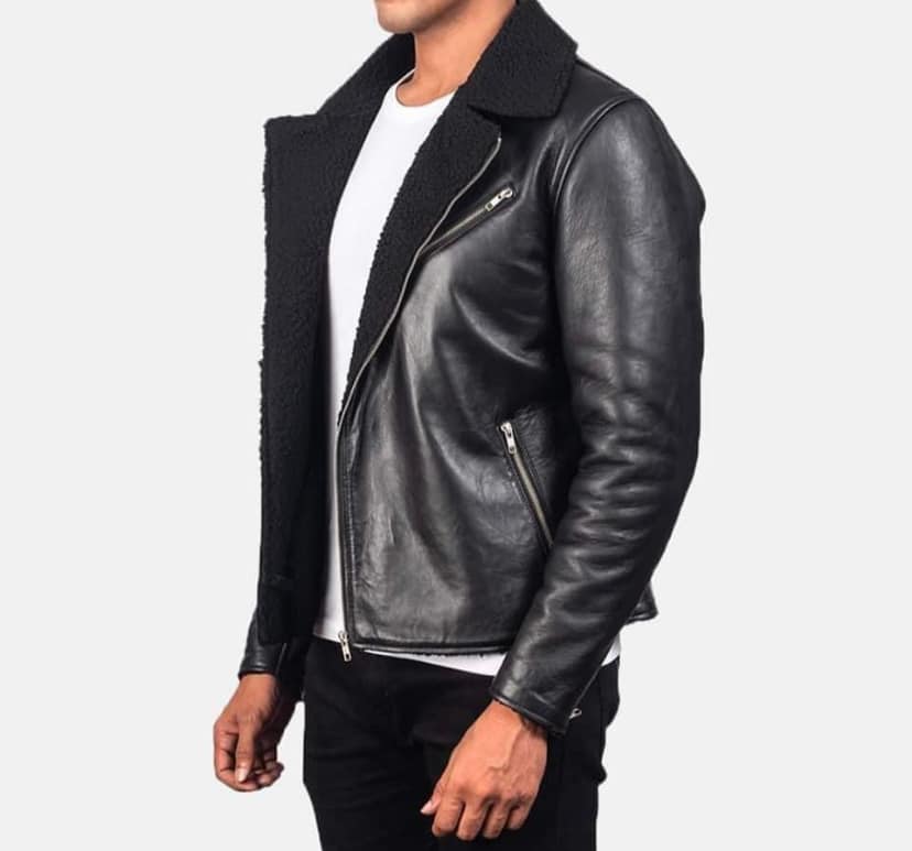 Men's Shearling Leather Jackets