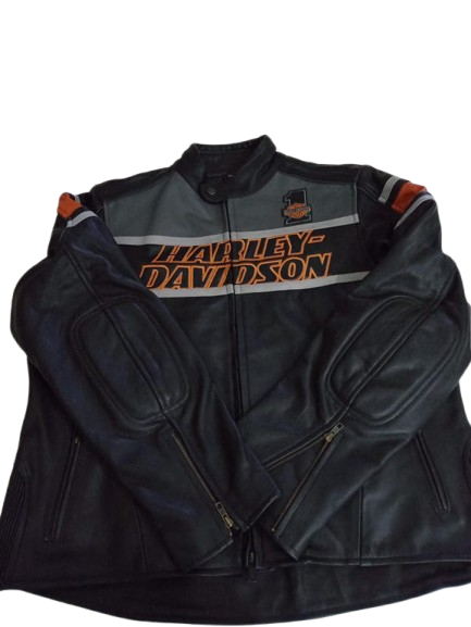 Harley Davidson Leather Jacket Men's Leather Jacket Goldberg Slim Fit Jacket