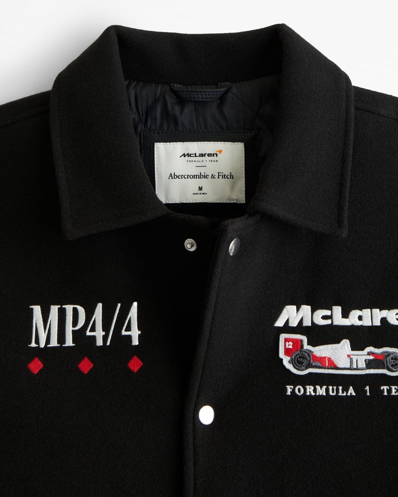 McLaren bomber jacket varsity Men and Women - Hide Crafts