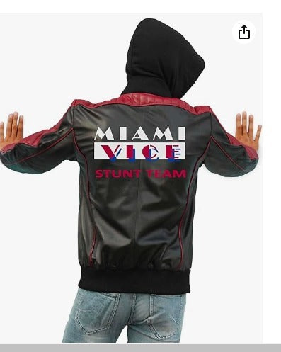 Men's Fall Guy Real Leather Stunt Team Ryan Gosling jacket- Ryan Gosling Black Jackets for Men - Bomber Jacket Men - Hide Crafts