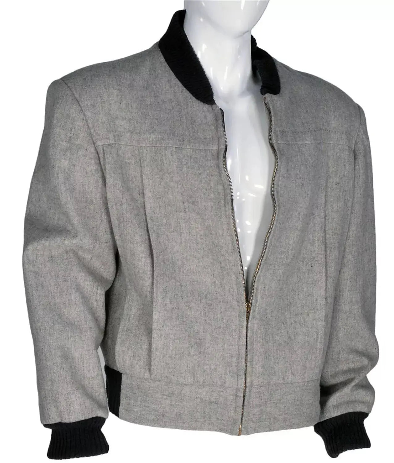 Back To The Future jacket Biff Tannen Jacket Men and Women Free Shipping Hide Crafts