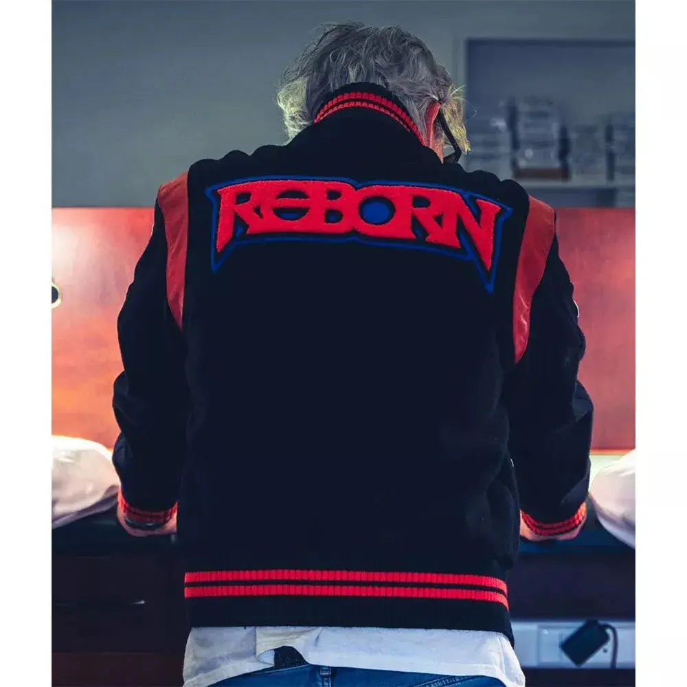 Kavinsky Reborn Men's Women Varsity Black Wool Jacket With Free Shipping Hide Crafts
