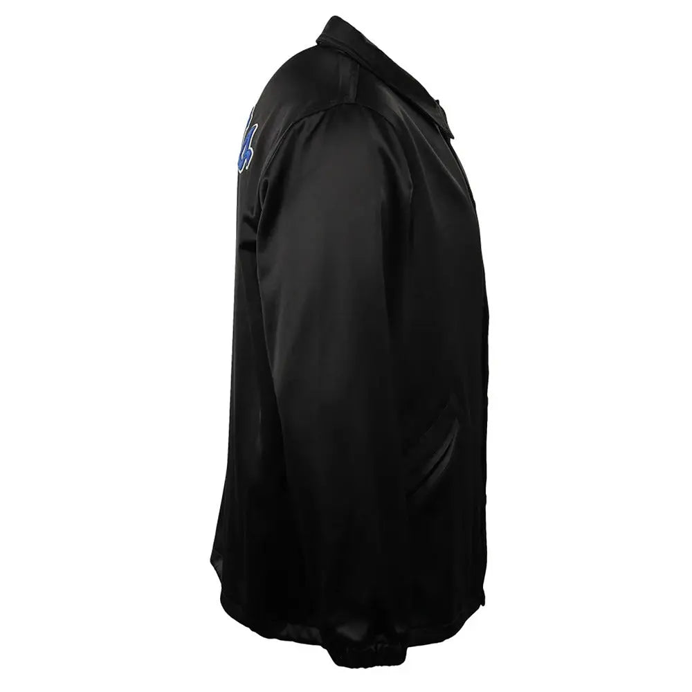 University of Kentucky Black Satin Windbreaker Jacket Men & Women Hide Crafts