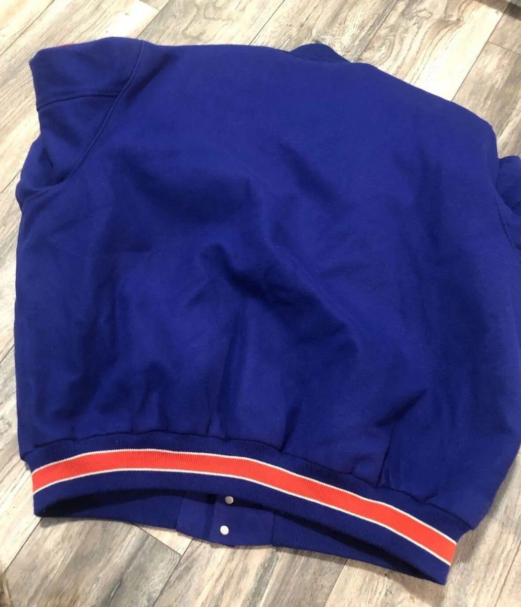 MLB New York Mets Wool Jacket Front Vintage, Men and Women, Low Shipping
