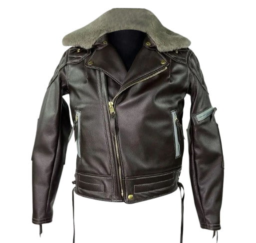 The Iconic Leather Biker Jacket by Hide Crafts: Power Meets Precision