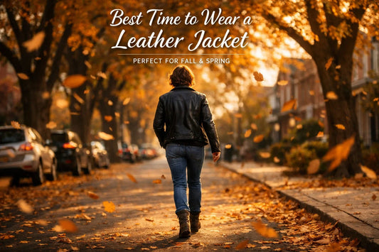 What Is the Best Time to Wear a Leather Jacket?