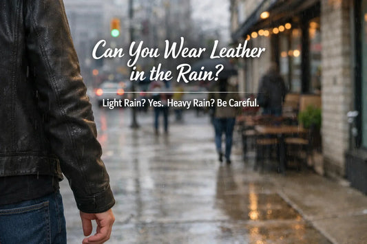 Can You Wear a Leather Jacket in the Rain?