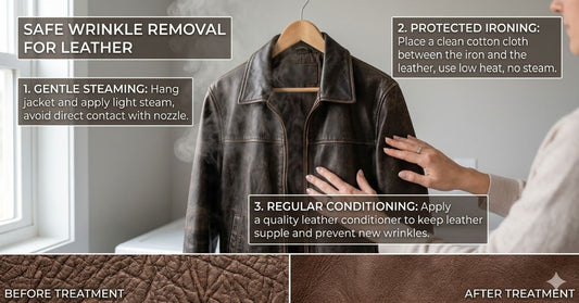 How to Unwrinkle a Leather Jacket: 5 Safe Methods
