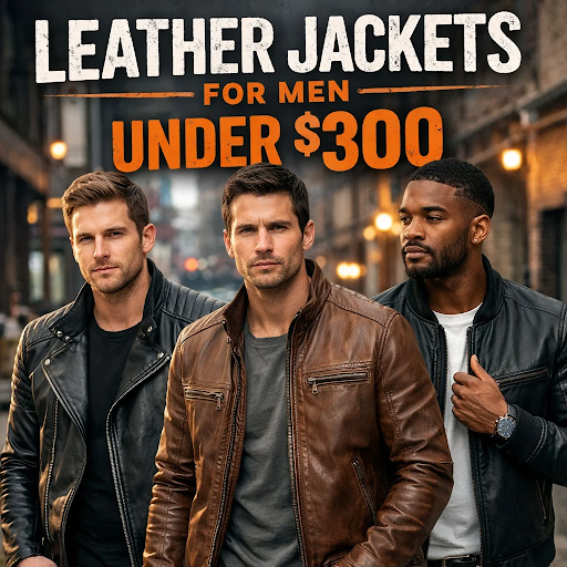 Leather Jackets for Men Under $300