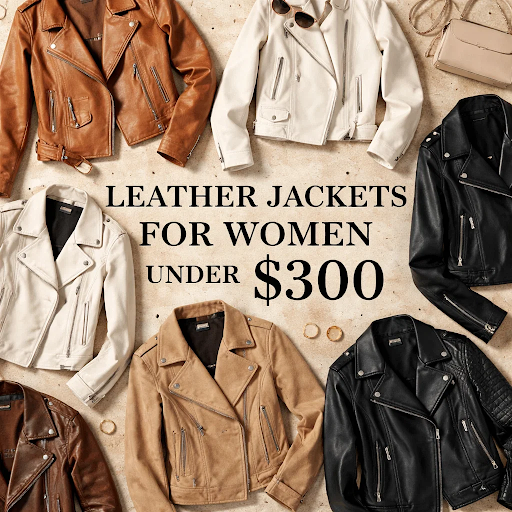 Leather Jackets for Women Under $300