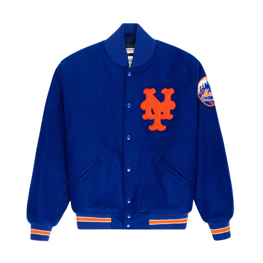 MLB New York Mets Wool Jacket Front Vintage, Men and Women, Low Shipping