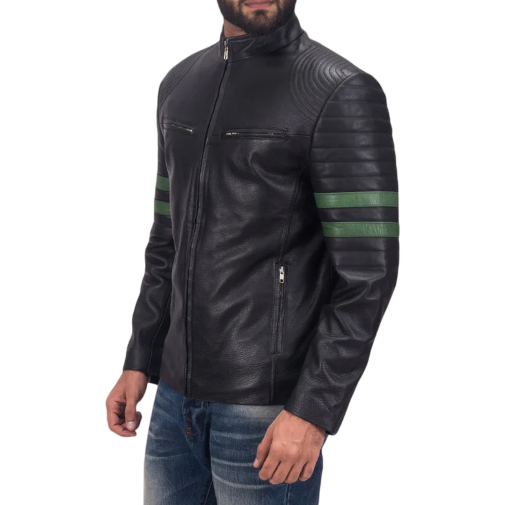 Men's Night Trooper Leather Jacket
