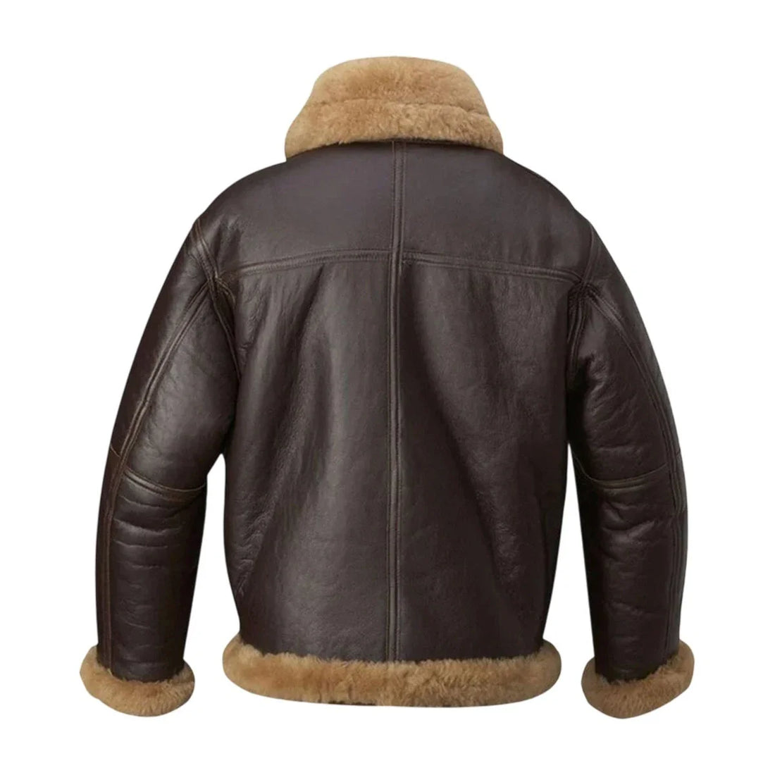 Mens Aviator Raf B3 Top Quality Leather Bomber Flying Jacket