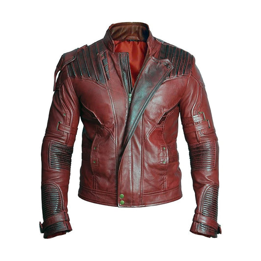 Guardians of The Galaxy Vol.2 Chris Pratt Genuine Leather Jacket
