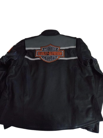 Harley Davidson Leather Jacket Men's Leather Jacket Goldberg Slim Fit Jacket