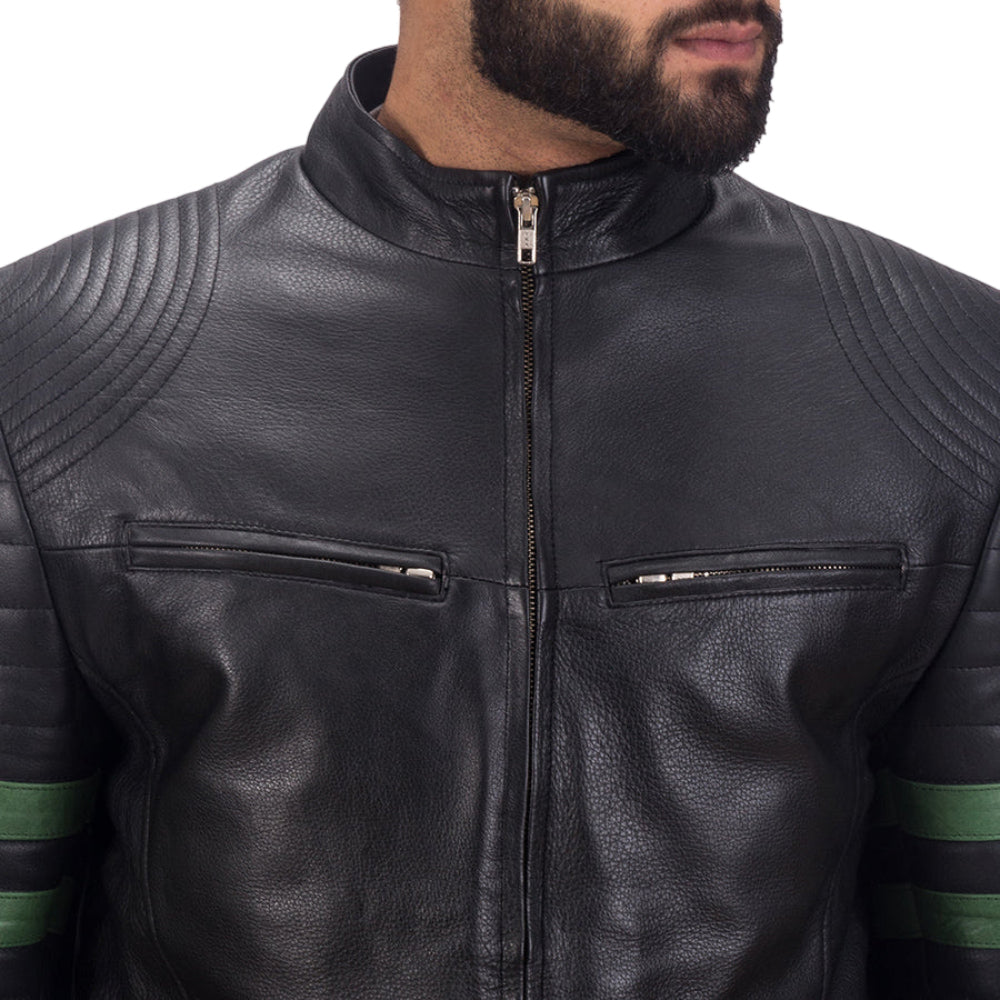 Men's Night Trooper Leather Jacket