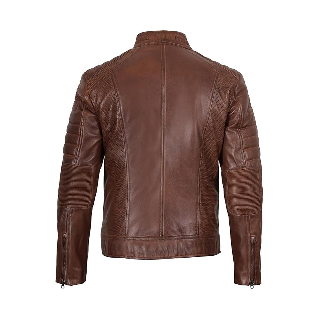 Men's Brown Leather Jackets | 100% Real Lambskin