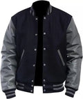 Letterman Varsity Wool/ Leather Baseball Style Bomber Jackets Hide Crafts