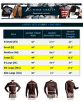 Men's Black and Brown Genuine Lambskin Leather Biker Jacket, Vintage Motorcycle Jackets Hide Crafts